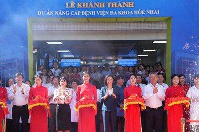Khánh thành dự án nâng cấp Bệnh viện Đa khoa Hòe Nhai: Điểm đến tin cậy của y tế Thủ đô
