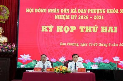 Kỳ họp thứ 2 HĐND xã Đan Phượng khóa XXIII: Xem xét nhiều nội dung quan trọng