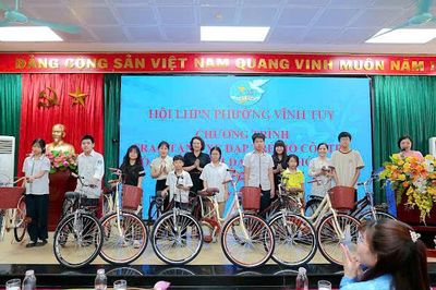 Hội LHPN phường Vĩnh Tuy: Chăm lo hội viên và trẻ em có hoàn cảnh khó khăn
