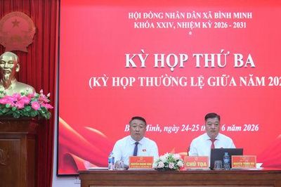 HĐND xã Bình Minh xem xét nhiều nội dung quan trọng tại kỳ họp giữa năm 2026