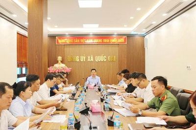 Quốc Oai tăng tốc giải phóng mặt bằng và giải ngân đầu tư công