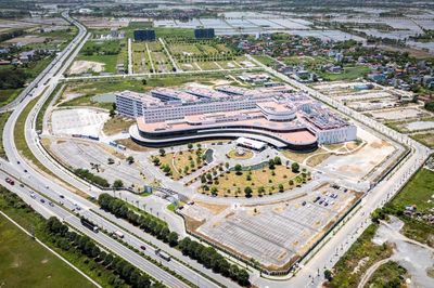 Không gian choáng ngợp bên trong bệnh viện '5 sao' gần Hà Nội
