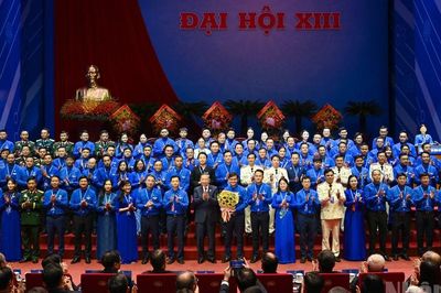 [Ảnh] Phiên trọng thể Đại hội đại biểu toàn quốc Đoàn Thanh niên Cộng sản Hồ Chí Minh lần thứ XIII