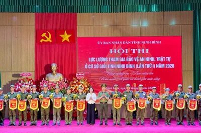Ninh Bình nâng cao kỹ năng, nghiệp vụ cho lực lượng tham gia bảo vệ an ninh, trật tự ở cơ sở