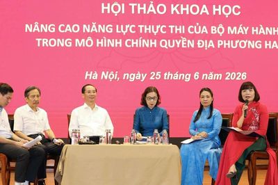 Nâng cao năng lực thực thi của bộ máy hành chính trong mô hình chính quyền địa phương hai cấp