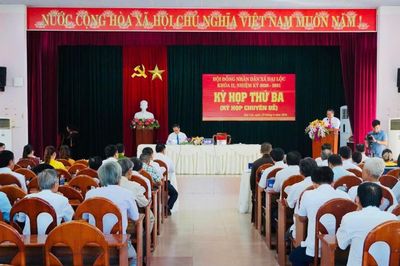 Xã Đại Lộc dự kiến sắp xếp còn 16 thôn