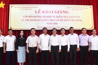 Nâng cao nghiệp vụ kiểm tra, giám sát cho cán bộ kiểm tra Đảng