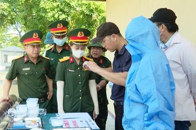 Lấy mẫu ADN tại nghĩa trang có nhiều mộ liệt sĩ chưa rõ danh tính nhất TP. Huế