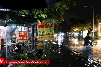 Các tuyến đường ngập do mưa, triều cường ở TP.HCM