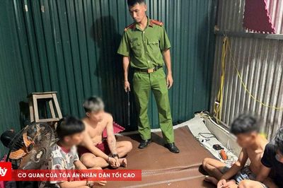 Liên tiếp phát hiện 2 nhóm thanh niên sử dụng chất cấm