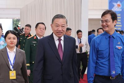 Tổng Bí thư, Chủ tịch nước dự Đại hội Đoàn toàn quốc