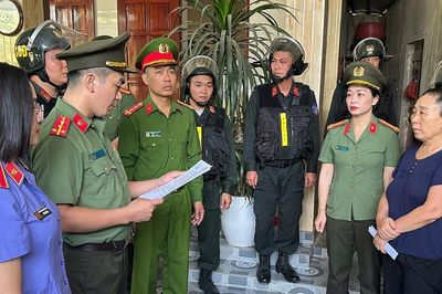 Công an Nghệ An thông tin vụ khởi tố, bắt tạm giam Lê Thị Thủy