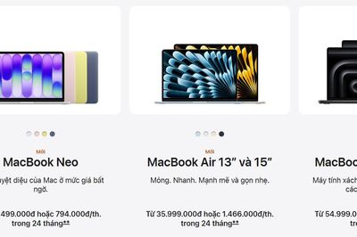 iPad, MacBook tăng giá hàng triệu đồng ở Việt Nam