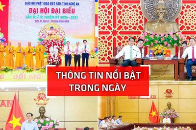 Nghệ An: Thông tin nổi bật ngày 25/6
