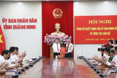 Ông Hồ Quang Huy được bổ nhiệm Giám đốc Sở Công Thương Quảng Ninh
