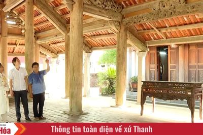 Đình làng Đông Môn - Dấu ấn kiến trúc cổ giữa miền di sản Tây Đô