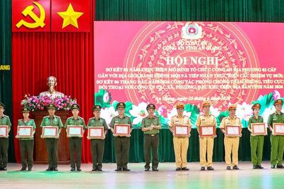 Công an tỉnh An Giang sơ kết 1 năm thực hiện mô hình Công an địa phương hai cấp