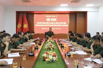 Quân khu 2 kiểm tra toàn diện Bộ CHQS tỉnh Điện Biên và Trung đoàn 82
