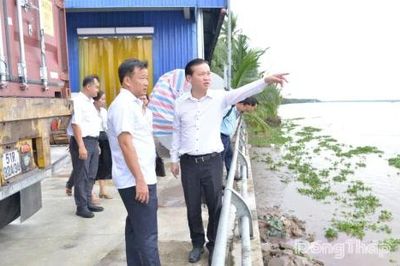 Đồng chí Nguyễn Phước Thiện tìm hiểu, tháo gỡ khó khăn cho doanh nghiệp