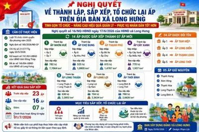 Đồng Tháp: Giảm 410 khu phố, ấp sau đợt sắp xếp quy mô lớn