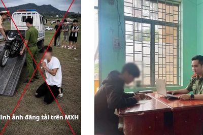 Công an xã Ia Krái xử lý 1 trường hợp đăng tải video AI sai sự thật về lực lượng Công an