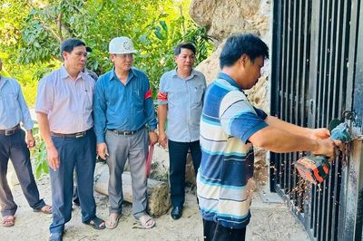Tiếp tục cưỡng chế thu hồi gần 10 ha đất cho thuê sai thẩm quyền ở Vĩnh Thịnh