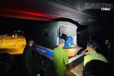 Công an xã Hòa Trí liên tiếp phát hiện, xử lý các vụ khai thác, vận chuyển cát trái phép