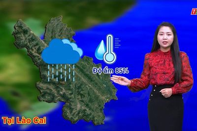 Dự báo thời tiết đêm 25 và ngày 26/6