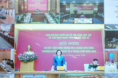 Lâm Đồng dự hội nghị toàn quốc về tìm kiếm, quy tập và xác định danh tính hài cốt liệt sĩ