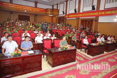 Sôi nổi Hội thi Lực lượng tham gia bảo vệ ANTT ở cơ sở giỏi tỉnh Ninh Bình năm 2026