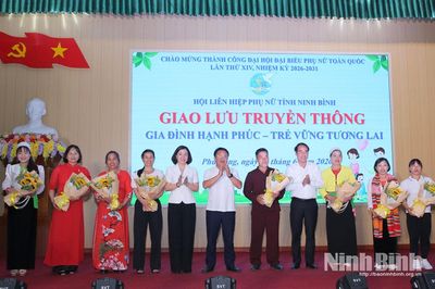 Lan tỏa thông điệp xây dựng gia đình hạnh phúc, trẻ em vững bước tương lai