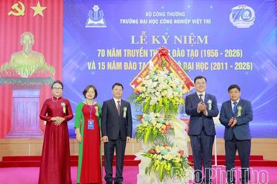 Kỷ niệm 70 năm truyền thống đào tạo Trường Đại học Công nghiệp Việt Trì