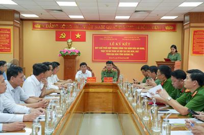 Phối hợp bảo đảm an ninh, trật tự tại các khu công nghiệp, khu kinh tế