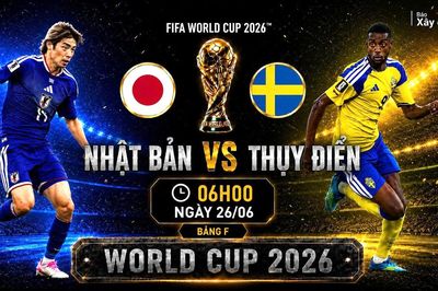 Nhận định, dự đoán tỷ số Nhật Bản vs Thụy Điển (6h ngày 26/6), bảng F World Cup 2026