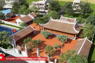 Mở rộng không gian tưởng niệm thân mẫu Bác Hồ tại Hưng Yên