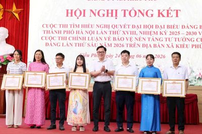 Xã Kiều Phú tạo sức lan tỏa mạnh mẽ từ hai cuộc thi chính trị