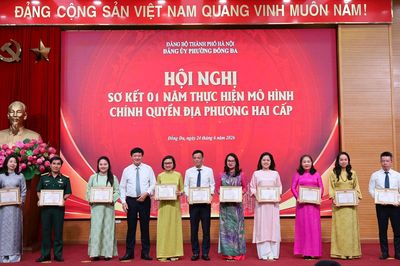 Phường Đống Đa sơ kết 1 năm thực hiện chính quyền địa phương 2 cấp