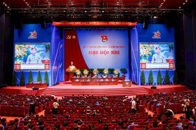 Bế mạc Đại hội đại biểu toàn quốc Đoàn TNCS Hồ Chí Minh lần thứ XIII