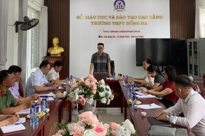 Đoàn kiểm tra số 01 Ban Chỉ đạo cấp tỉnh kiểm tra công tác chuẩn bị Kỳ thi tuyển sinh lớp 10 THPT năm học 2026 - 2027