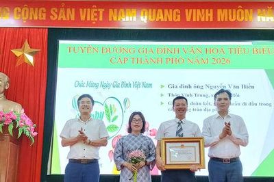 Xã Ngọc Hồi: Tuyên dương 17 gia đình văn hóa tiêu biểu năm 2026