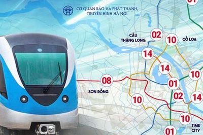 Chi tiết 5 tuyến đường sắt đô thị của Hà Nội vừa khởi công