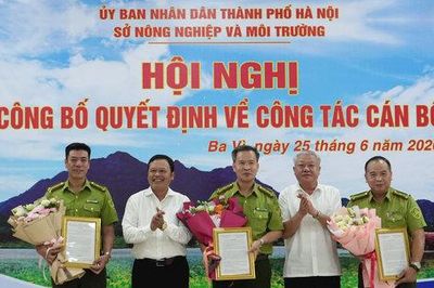 Ông Đỗ Hữu Thế tiếp tục làm Giám đốc Vườn quốc gia Ba Vì