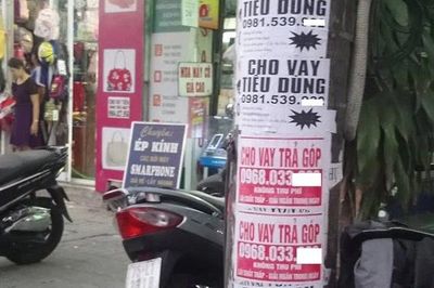 Hà Nội: Từ ngày 1-7, treo, dán, vẽ sản phẩm quảng cáo trên cột điện, trụ điện, cây xanh bị phạt tới 20 triệu đồng