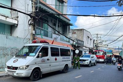 TPHCM: Điều tra nguyên nhân vụ cháy khiến chủ quán cà phê tử vong