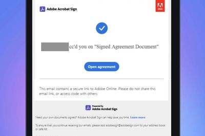 Cảnh giác trò lừa Adobe