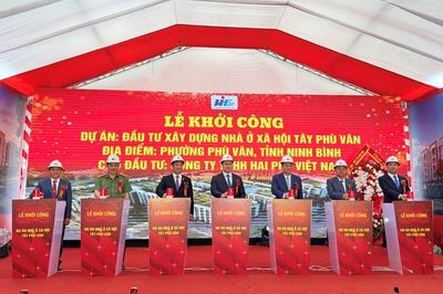 Ninh Bình: Khởi công Dự án nhà ở xã hội Tây Phù Vân