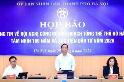 Hà Nội công bố Quy hoạch tổng thể Thủ đô tầm nhìn 100 năm, thu hút các nhà đầu tư chiến lược