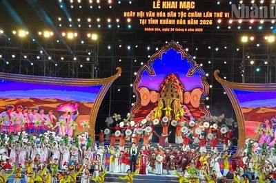 Phó Chủ tịch nước Võ Thị Ánh Xuân dự khai mạc Ngày hội Văn hóa dân tộc Chăm lần thứ VI năm 2026 tại Khánh Hòa