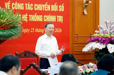 Chuẩn hóa dữ liệu, kết nối toàn hệ thống chính trị