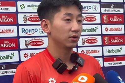 Nhật Minh cố gắng sánh vai các đàn anh trên tuyển dự ASEAN Cup 2026